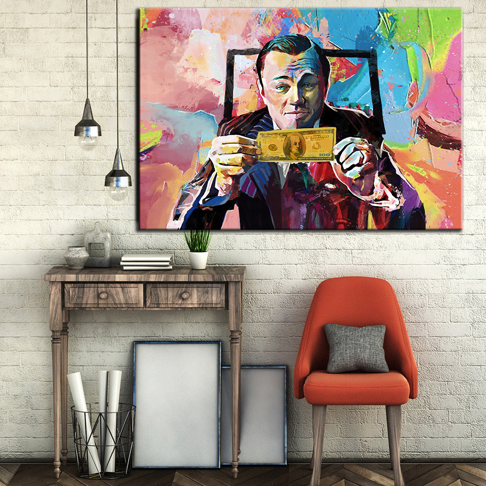 Abstract poster wall art
